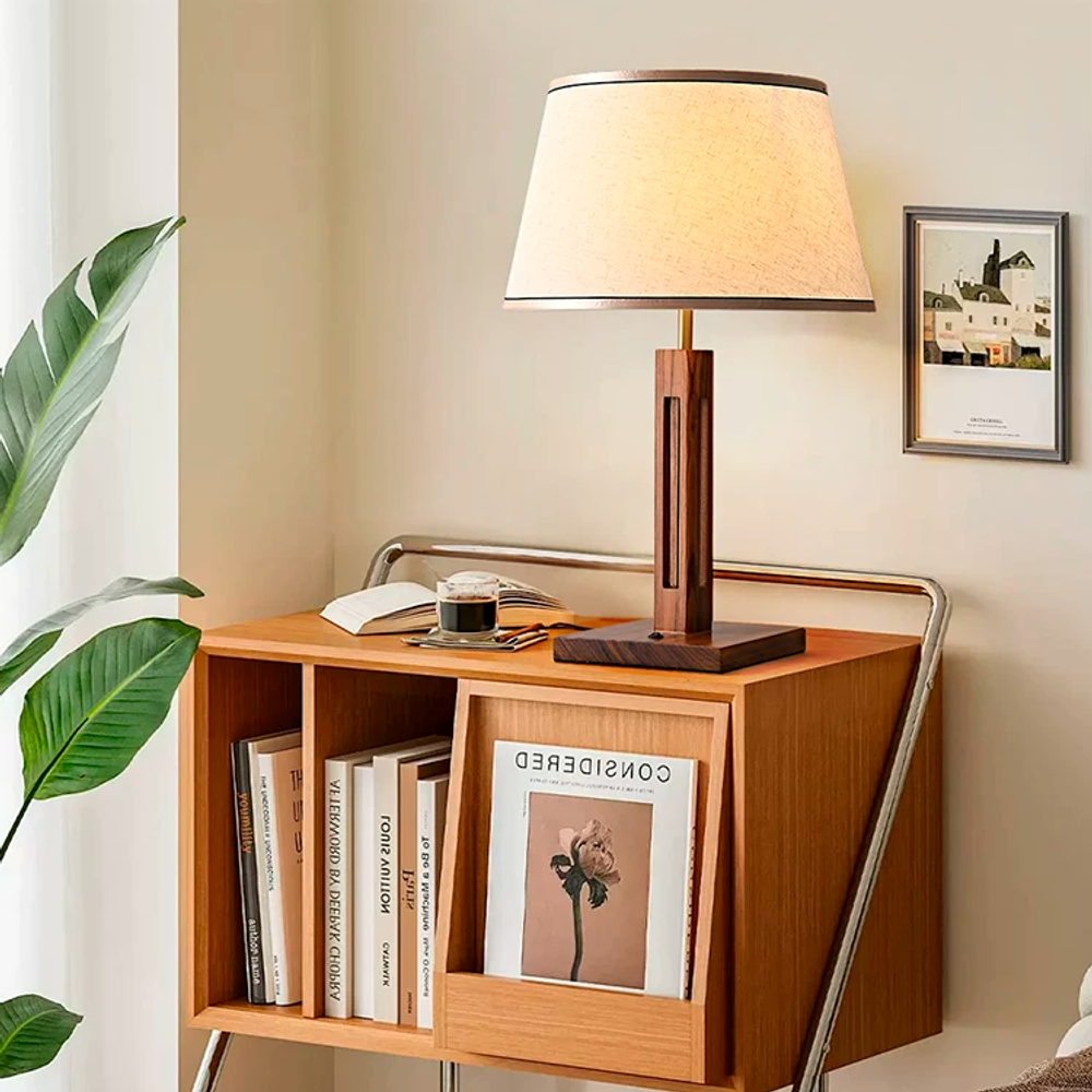 Table design lamp Ebony