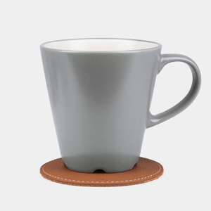 Подстаканник кожаный коричневого цвета