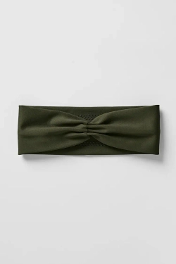 Alo yoga Спортивная повязка на голову, оливково-зеленый