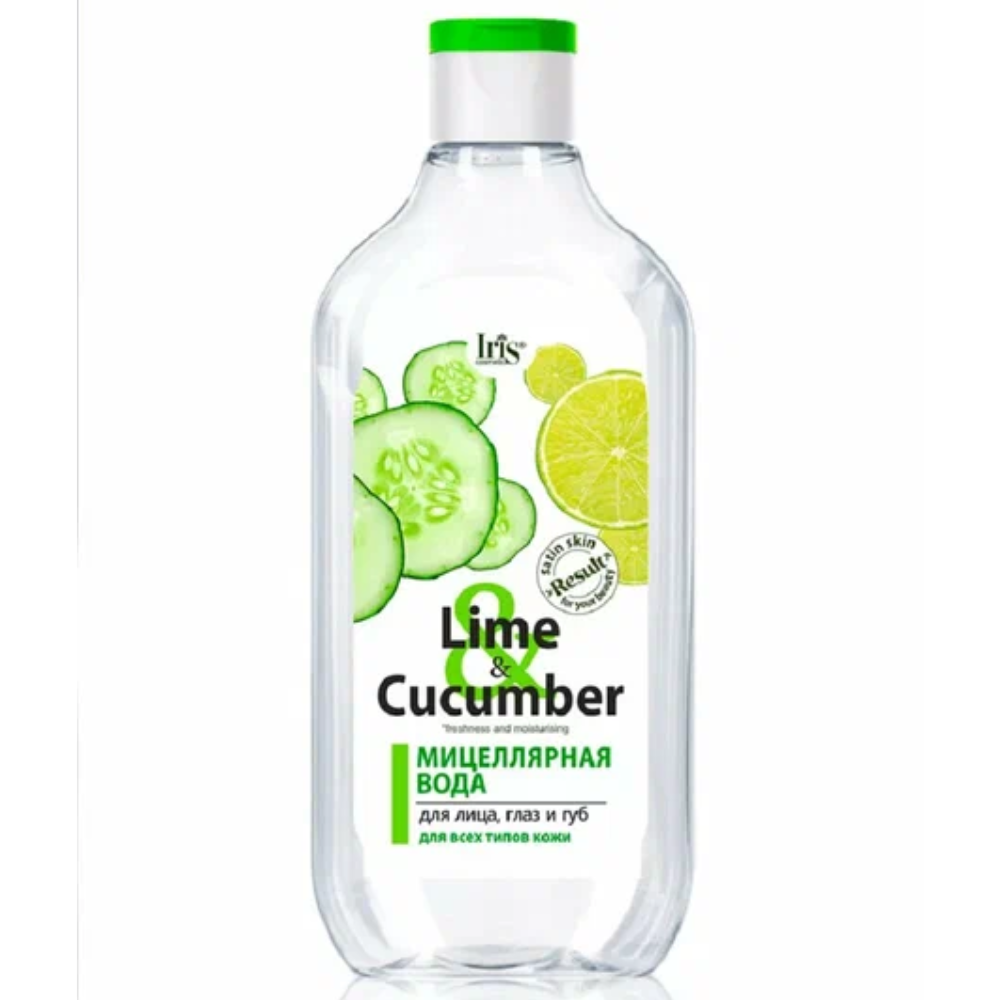 Мицеллярная вода IRIS Lime&Cucumber для всех типов кожи 500 мл