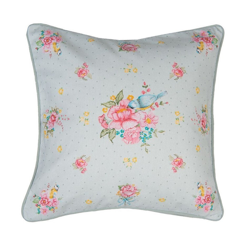 Наволочка декоративная "Цветы" 40x40 см хлопок