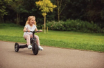 Велосипед-беговел Globber Trike Explorer 4 в 1 Deluxe Play Black-Grey