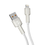 Дата-кабель Elite USB – Lightning, 1 м, 2.4A, белый