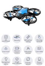 Квадрокоптер 4DRC V8 Blue