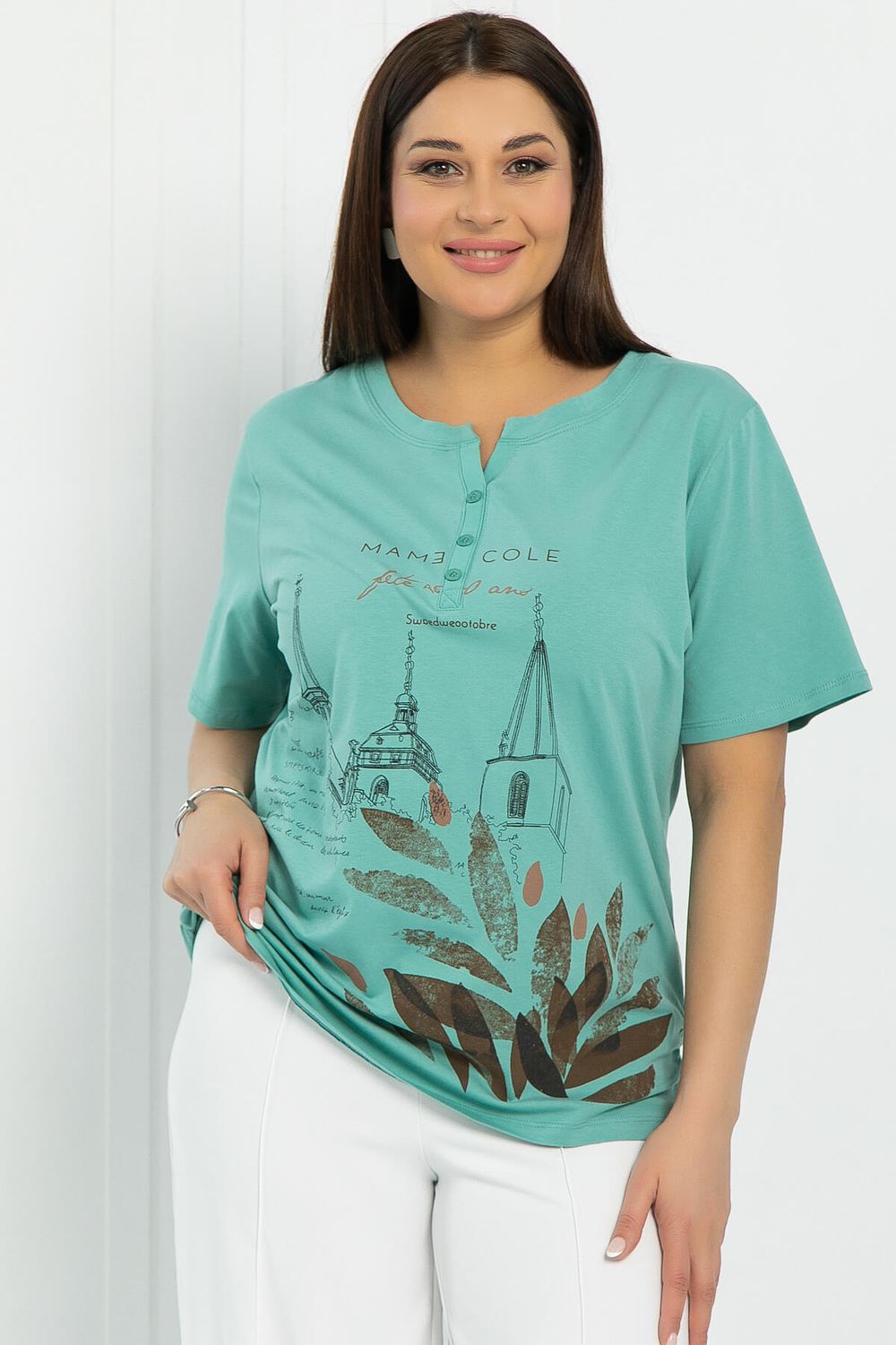 Блуза Арди (мята) Б12860-20М LT Collection