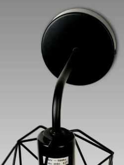 Lamplandia Светильник настенный, L1714 IVIKA BLACK, E27