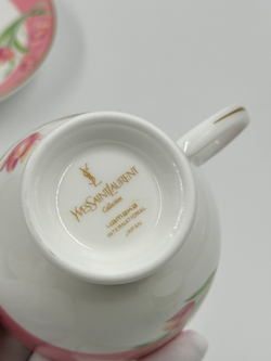 Чайная пара с тюльпанами Yves Saint Laurent