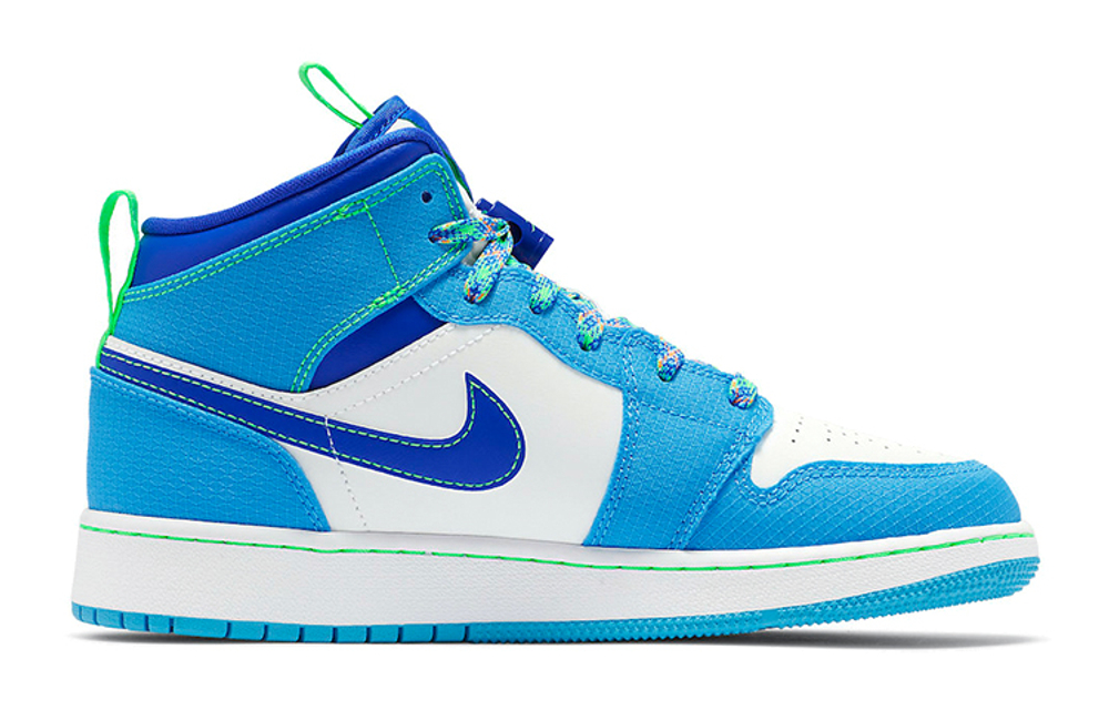 Jordan 1 Mid SE Sprite Blue GS