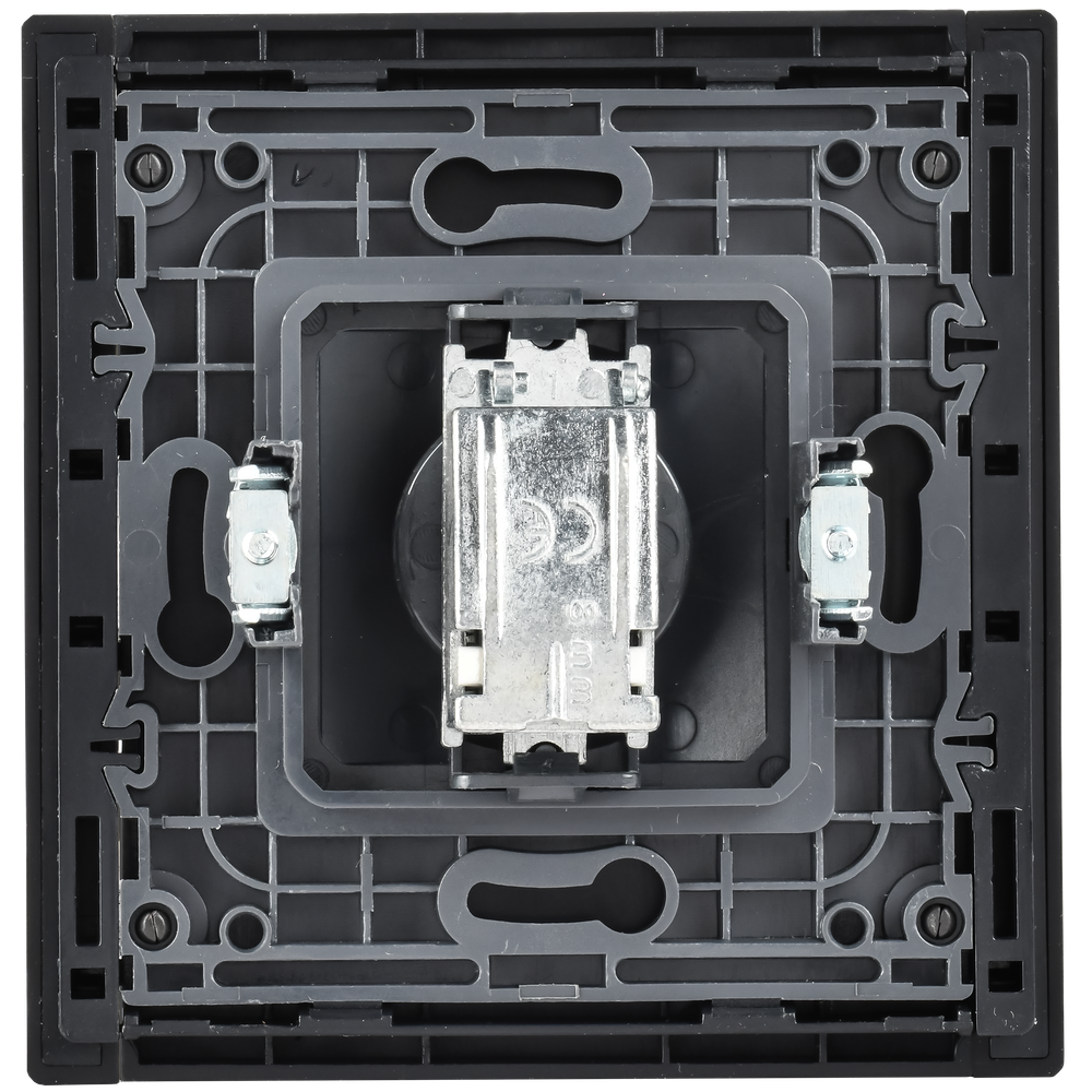 FORTE&PIANO Розетка TV оконечная FP628M металл шампань IEK
