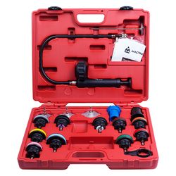 МАСТАК (103-40018C) Набор для тестирования герметичности системы охлаждения, кейс, 18 предметов