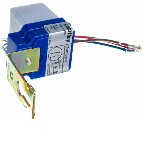 SMARTBUY Фотореле (датчик освещенности) 6А 1400W IP44 sbl-fr-600