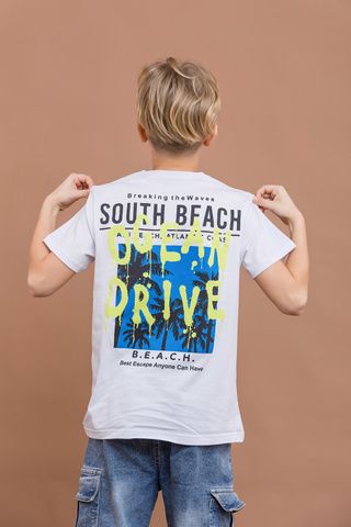 121_БК25 Футболка кор.рукав, белый