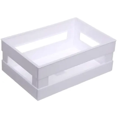 Ящик для хранения складной «ДЭСПО», цвет белый, 30*20*11.5см