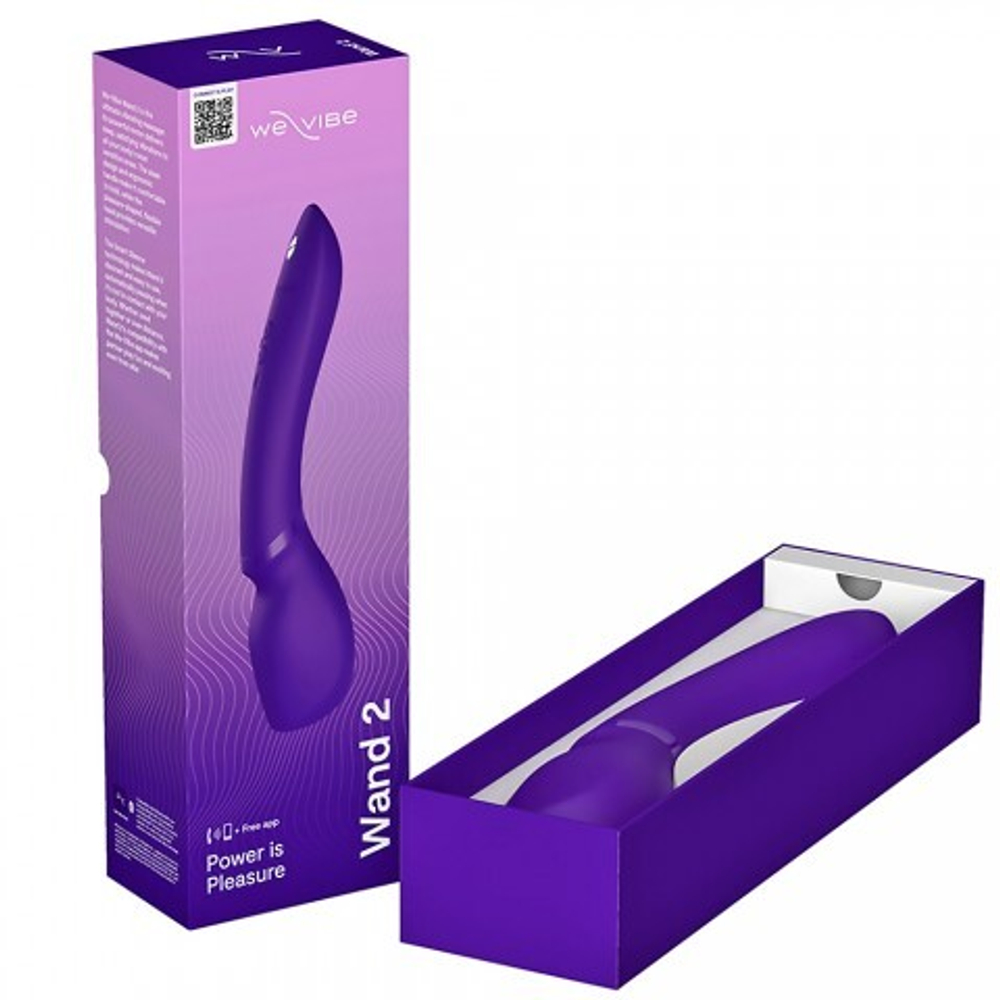 Вибратор-стимулятор клитора We-Vibe Wand 2 фиолетовый