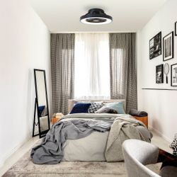 7805 Люстра потолочная-вентилятор TIBET mini