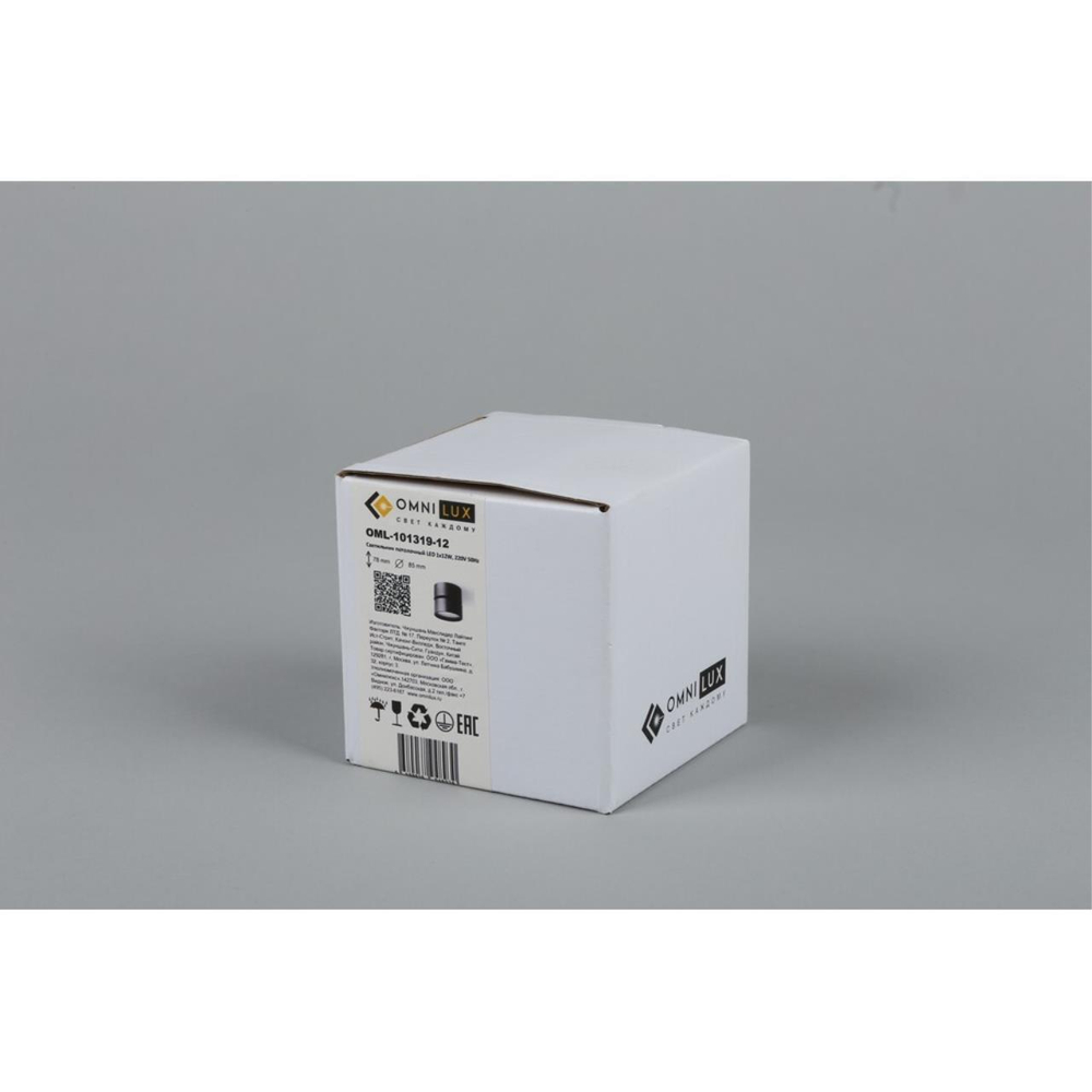 Накладной светодиодный светильник Omnilux Lenno OML-101319-12