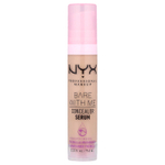 NYX Professional Makeup, Bare With Me, сыворотка-консилер, 02 светлая, 9,6 мл (0,32 жидк. Унции)