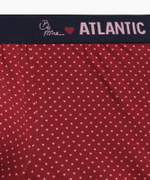 Мужские трусы шорты Atlantic, набор из 2 шт., хлопок, темно-синие + красные, 2GMH-025