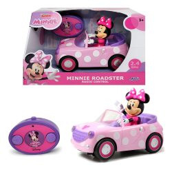 Jada RC Disney - Автомобиль Минни Маус Родстер с дистанционным управлением / артикул   3074001  / GTIN 4006333079511