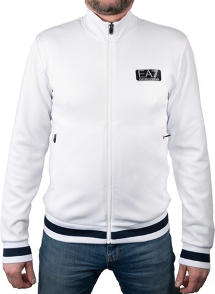 Куртка теннисная EA7 Woman Jersey Sweatshirt - white