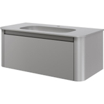 Тумба c раковиной VOI 786-100-L+782-100-L 100 см, на 1 отверстие, LUNA