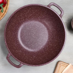 Казан алюминий, антиприг, 6 л, корич, Горница, кн4281аш