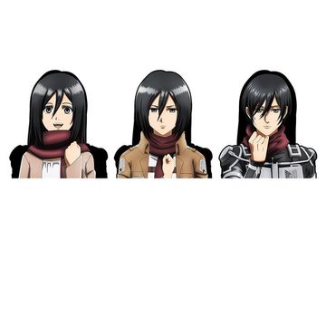 3D стикер Attack on Titan A-04