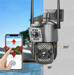 Wi-fi Камера видеонаблюдения с 2-мя камерами NGY-SC03 V380