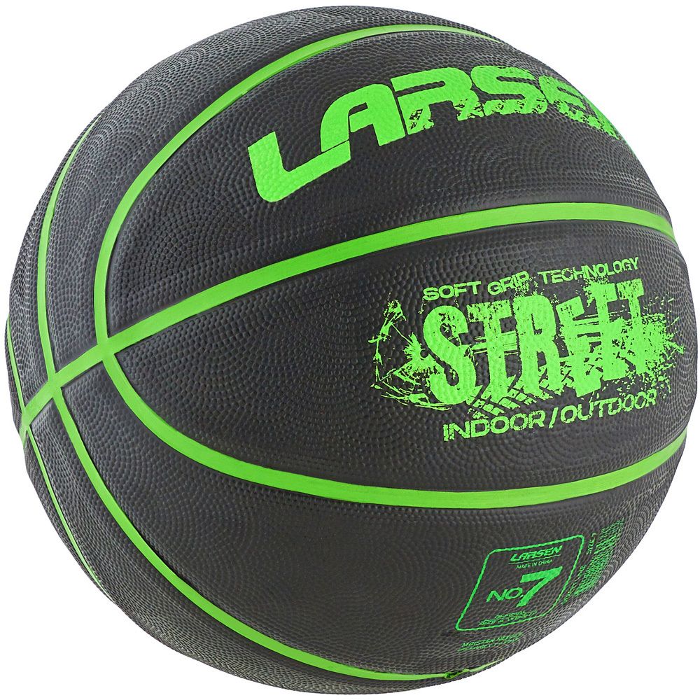 Мяч баскетбольный Larsen Street Lime