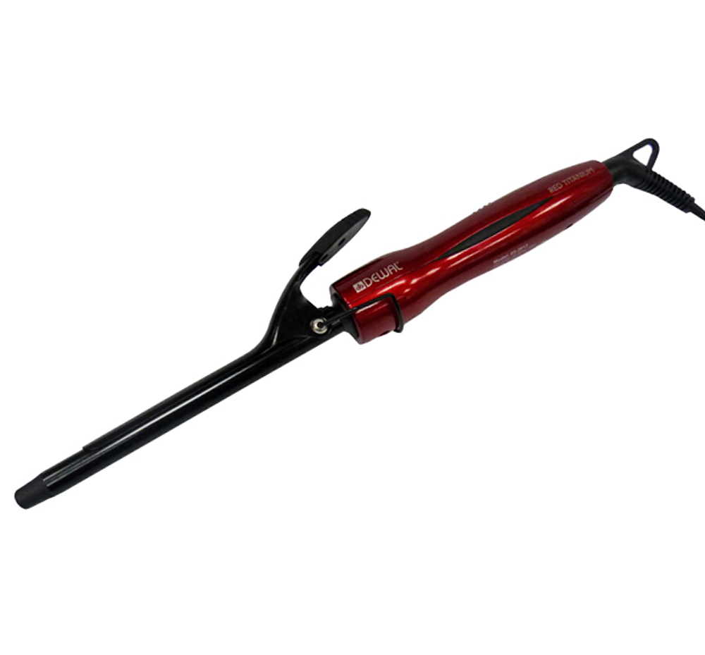 Плойка для волос Red Titanium, DEWAL, 13 мм