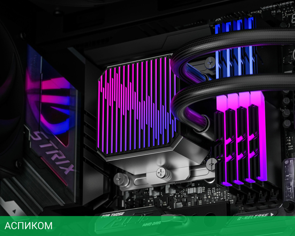 Система жидкостного охлаждения для процессора ID-Cooling DX240 MAX Black