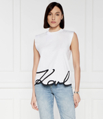 Топ Karl Lagerfeld - белый(231W1717)