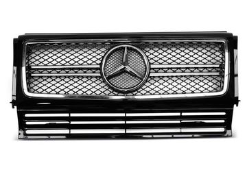 Решетка радиатора C63 AMG STYLE BLACK CHROME для Mercedes G W463