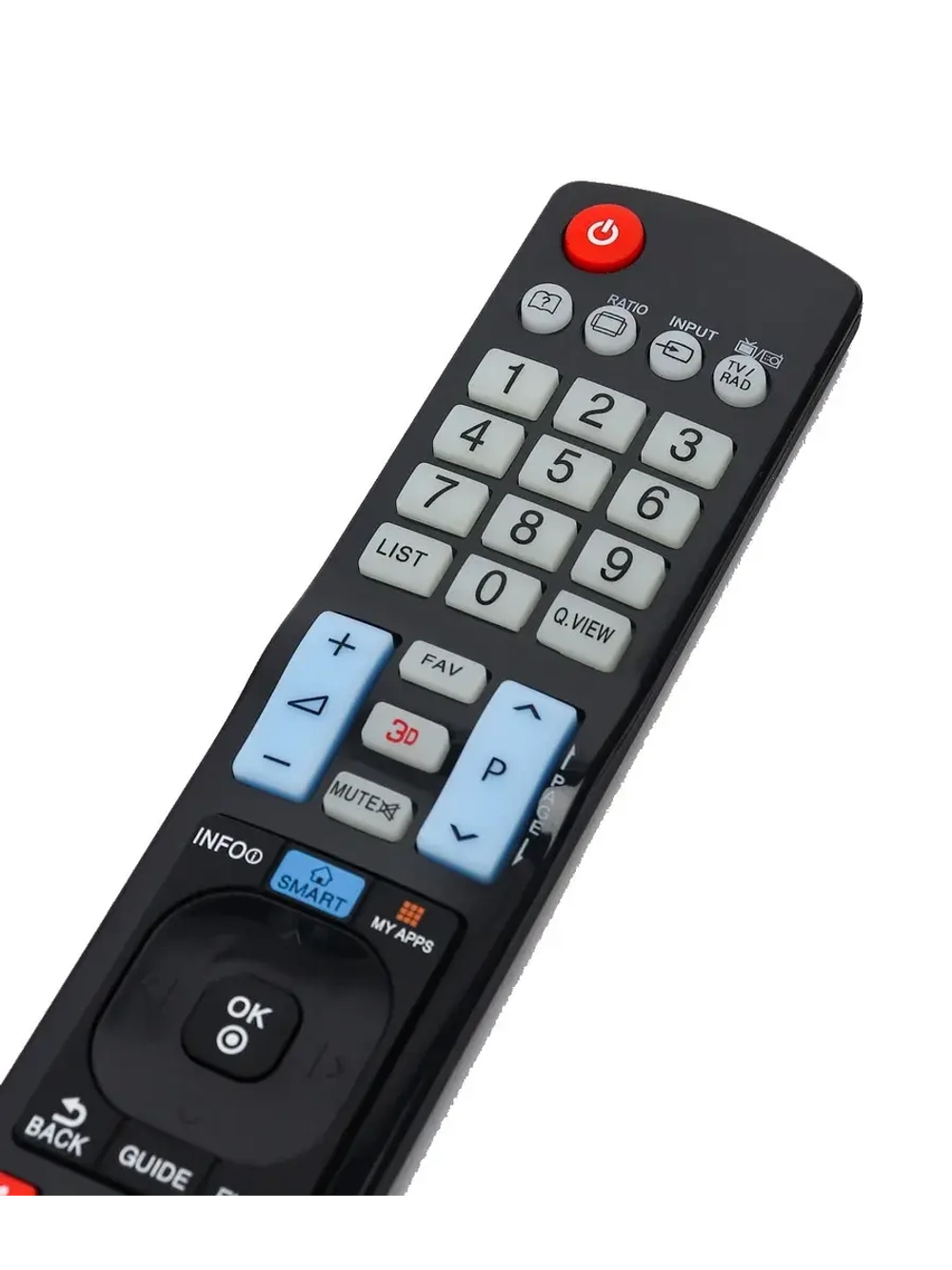Пульт для телевизора 42LA621V LG с батарейками