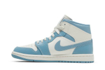 Кроссовки Air Jordan 1 Mid "University Blue" (Женская размерная сетка)