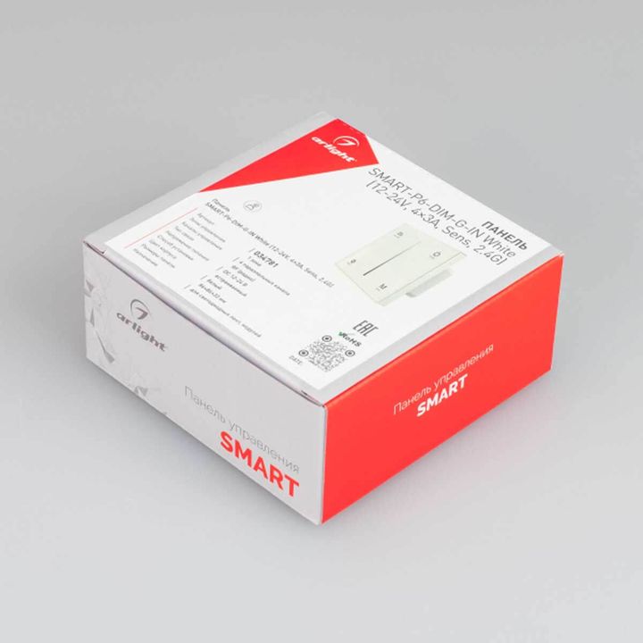 Панель управления Arlight Smart-P6-DIM-G-IN White 034781