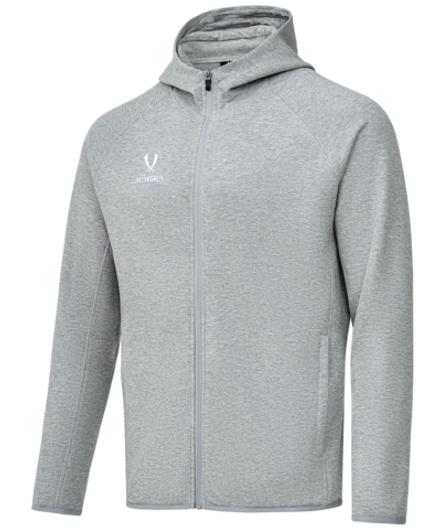 Олимпийка с капюшоном ESSENTIAL Athlete Jacket, серый меланж