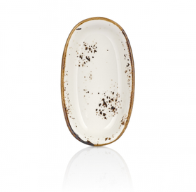 Блюдо овальное "Elegance" 15см. фарфор By Bone