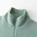 Купить Толстовка Ymkashix Анорак Split Half фисташковая/зеленая Толстовка Ymkashix Анорак Split Half фисташковая/зеленая