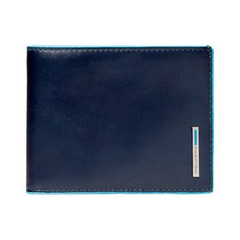 Кошелек мужской Piquadro Blue Square синий из кожи (PU257B2R/BLU2)