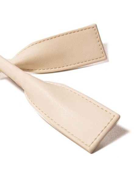 Ручки сумочные круглые широкие 53см, молочный [9002]