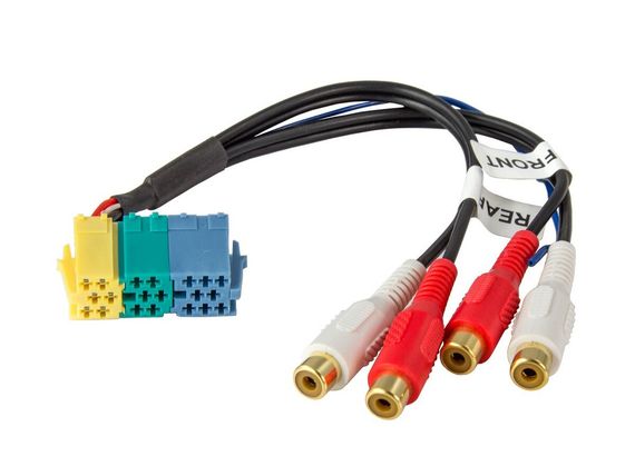 Адаптер Mini ISO-&amp;gt;4RCA
