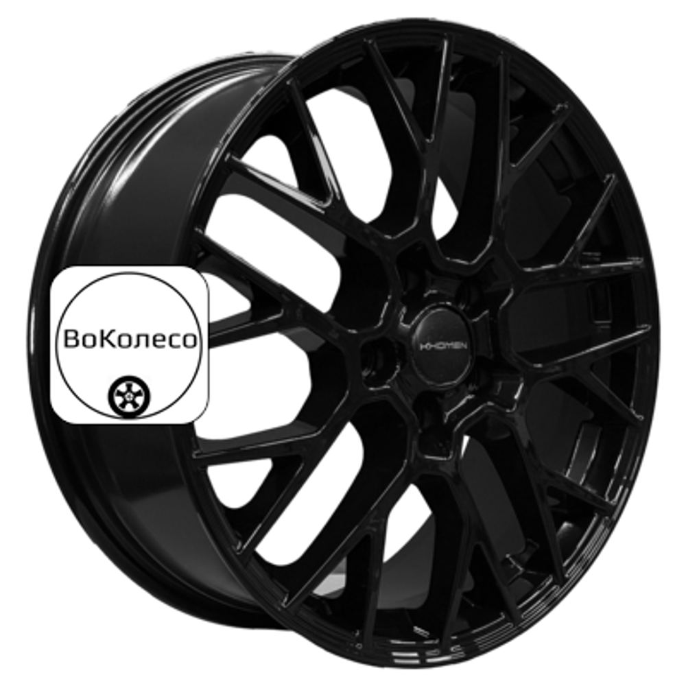 7x18/5x108 ET33 D60,1 KHW1818 (Chery Tiggo 7 (Pro/Pro Max)) Black Khomen Wheels