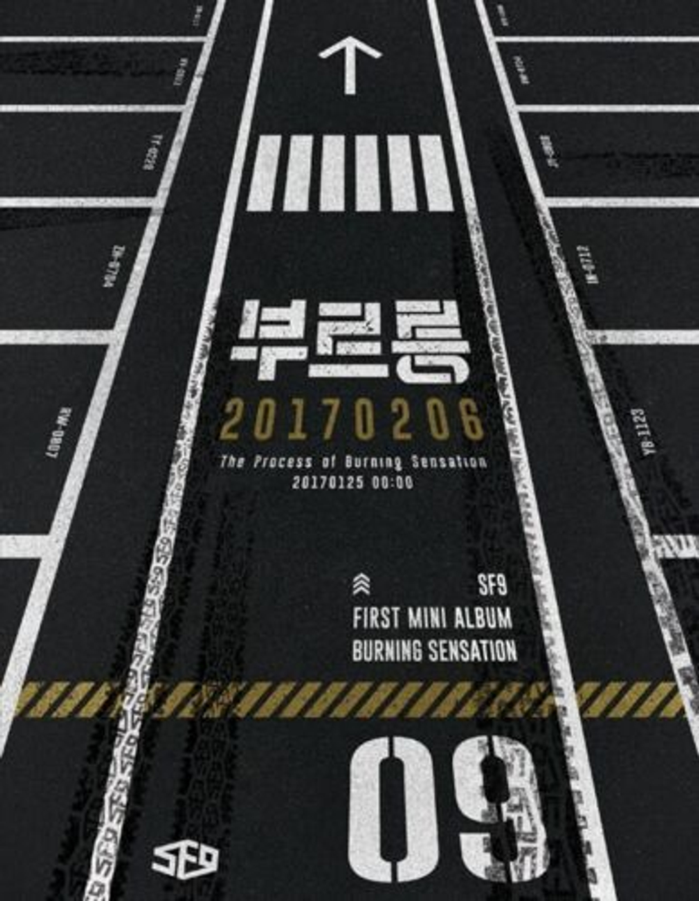 Альбом SF9 - BURNING SENSATION 1st Mini Album
