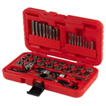 МАСТАК (351-10040CP) Набор метчиков и плашек SK-5 1/8"-1/2", кейс, 40 предметов, в комплекте набор пассатижей