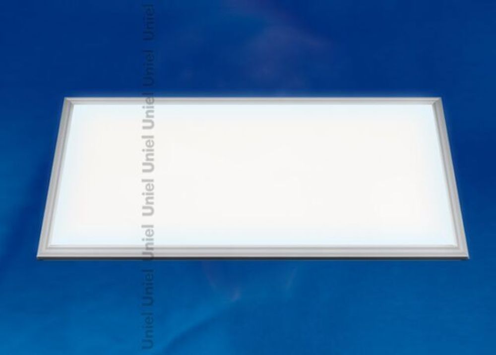 ULP-3060-40/NW PROM-3 SILVER Светильник светодиодный потолочный «Uniel». Мощность 40Вт. Размер 300*600*10 мм. Цвет свечения белый. Цвет серебристый. В