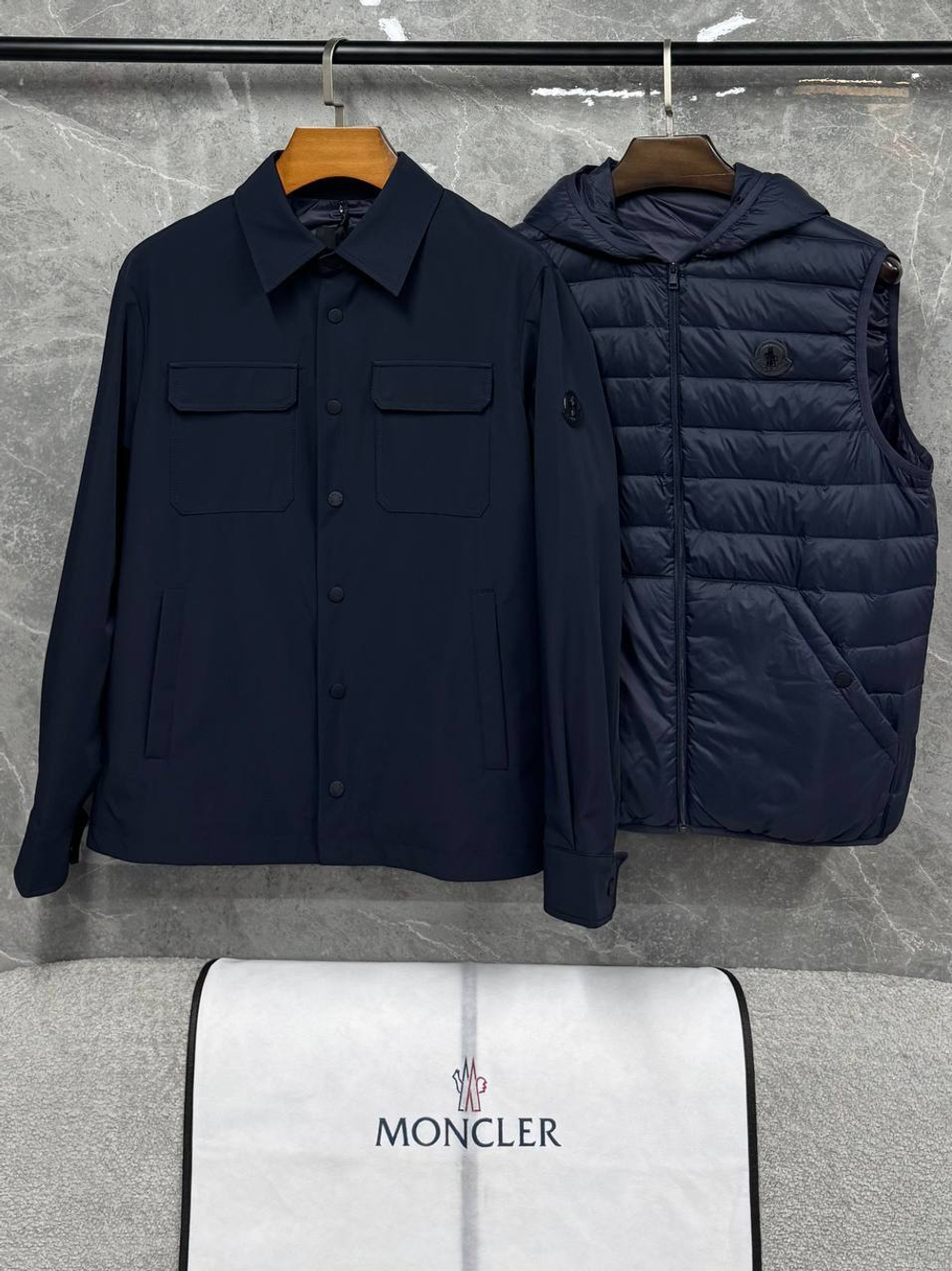 Куртка Moncler с съемной подкладой