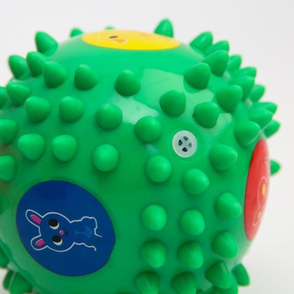 7010382 Набор из развивающих массажных мячиков, «Ёжики малыши», 2шт