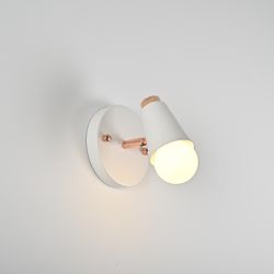 Настенный Светильник Rotary Wall Белый By Imperiumloft