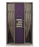 Киевница современная ясень мдф/шпон сукно на 6 киев (Black_bristol,Манчестер 70 yellow green)